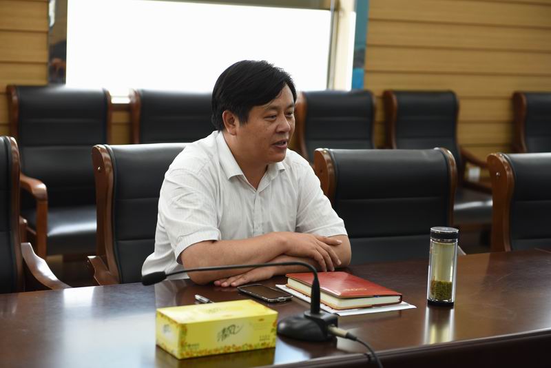 江苏教育夏新宇主任一行来我校交流指导